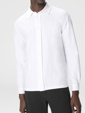 Missoni White Men's Dress Shirt - Button Front